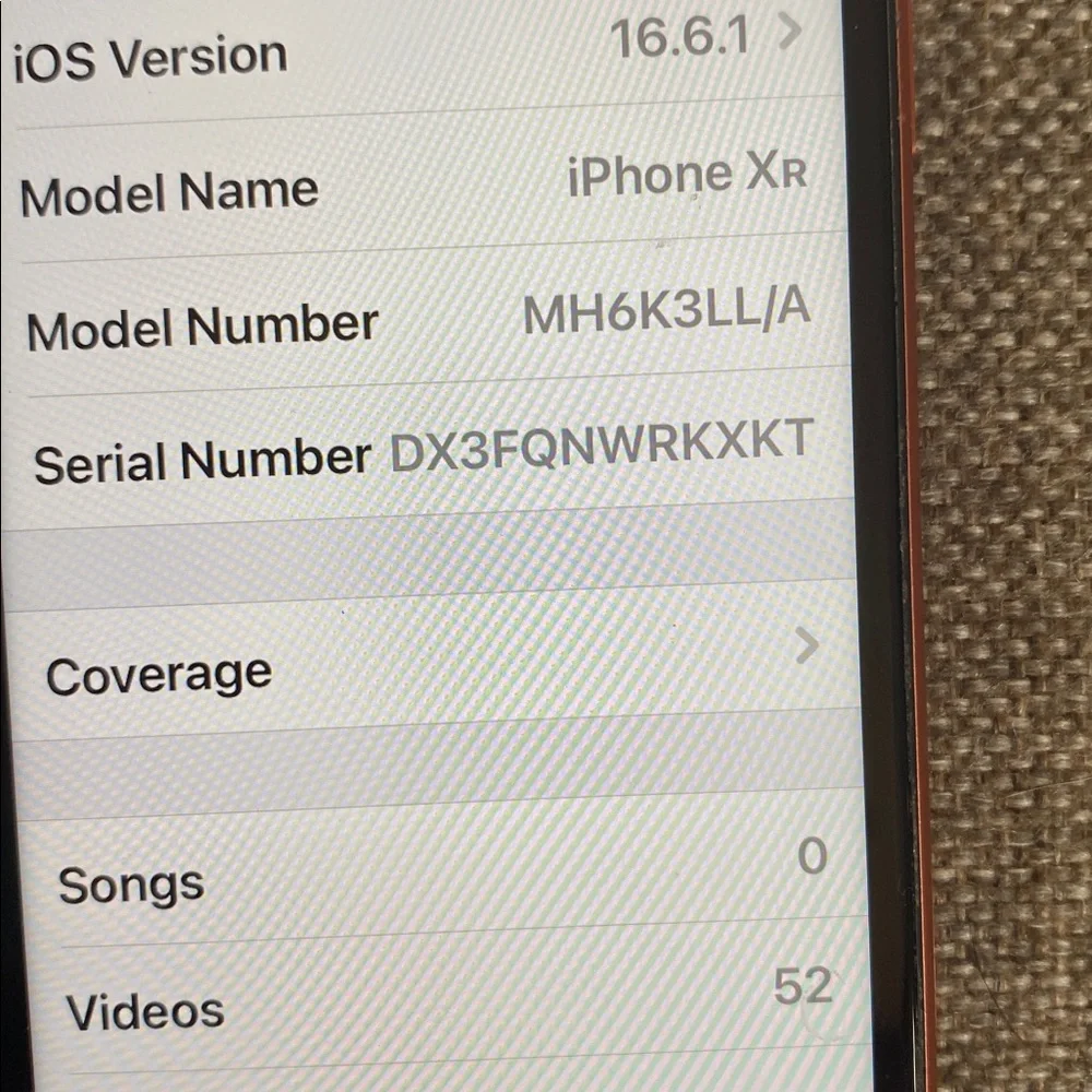 iPhone XR Gently used